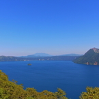 快晴　夏の摩周湖