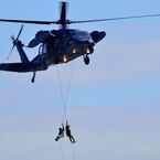 UH-60J～ラペリング降下