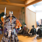 「八重の桜」和紙人形展　#11