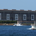 洞海湾の漁船