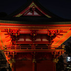 夜の穴八幡宮@東京早稲田