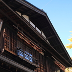 中山道 馬籠宿～吊るし柿