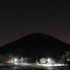 榛名山と星空　３