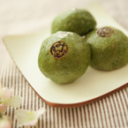 抹茶饅頭。