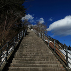 空へと続く階段