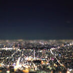 おもちゃの夜景