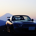 富士山とS2000と夕日＠本日のNo.1