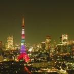 東京タワースペシャルダイヤモンドヴェール＆2020と夜景