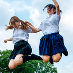 空へとジャンプ！