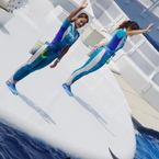 水族館イルカショー１４