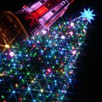 クリスマスツリーと観覧車とドムトールン