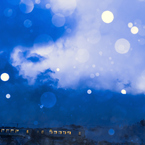 Snow blurring -Train- II