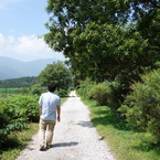 暑い夏の休日