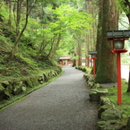 貴船神社奥宮への参道