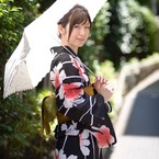 浅草で浴衣ポトレ⑤