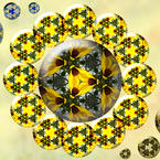 ひまわり万華鏡その２
