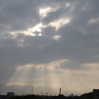 今朝の空