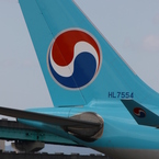 大韓航空 尾翼
