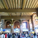 オランダ　アムステルダム中央駅コンコース