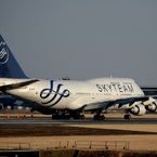 SKYTEAM 747-400 離陸