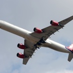 virgin A340-642 離陸