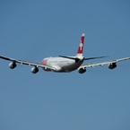 SWISS A340-313 離陸