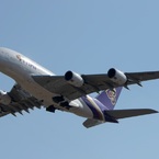 THAI A380-841 離陸