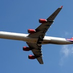 virgin A340-642 離陸