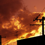 夕焼け雲