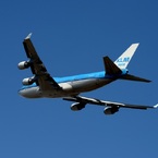 KLM 747-400 離陸