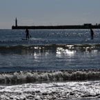 週末は海岸で－６
