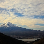 御坂峠遠景