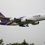 THAI A380-841 到着　