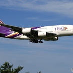 着陸　Thai A380-841 