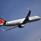 Philippines A321-231 離陸　
