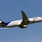 離陸　AEROMEXICO 787-8