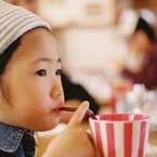 おでこを出したら全然子ども