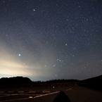 流れ星と　私