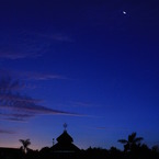 MOSQUE AND MOON