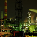 東亜石油株式会社の工場夜景