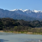 綺麗な村の春風景