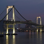 東京夜景・レインボウブリッジ