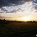 写ルンですな夕暮れ