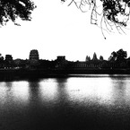 Angkor Wat－monochrome