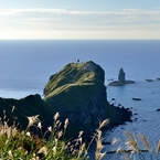 積丹半島　チャレンカの化身・神威岩 神威岬