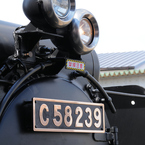 ナンバープレート　C58239