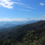 姥子山からの富士山