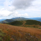 会津駒ヶ岳を望む