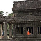 ぷらっと旅　អង្គរវត្ត　微睡む