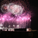 東京競馬場花火のフィナーレ